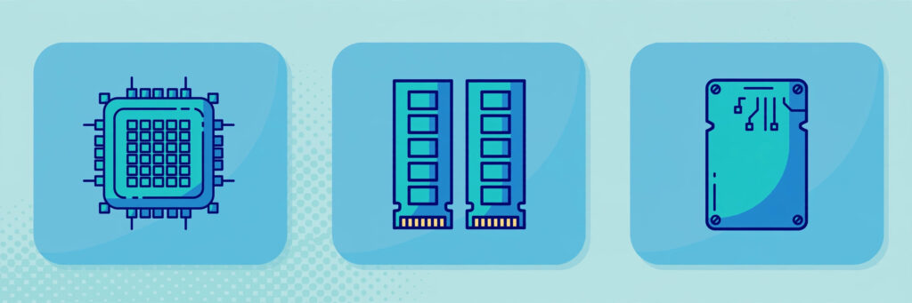 VPS specifications for AI agents – CPU, RAM and SSD storage