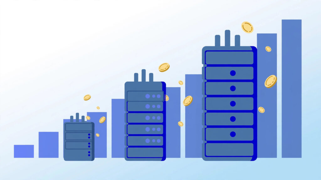 VPS hosting cost tiers 2026 — budget, mid-range and high-performance server plans