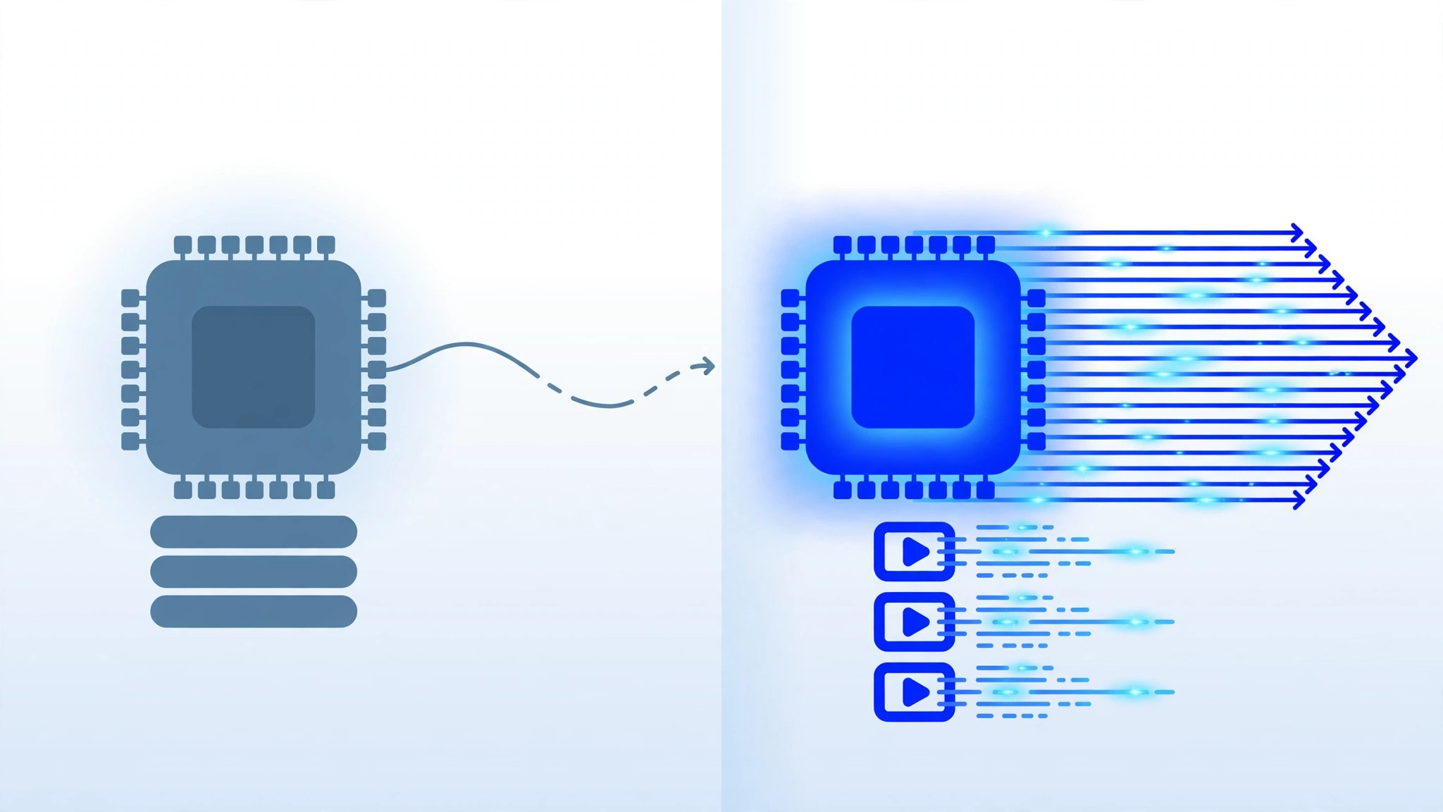gpu vs cpu rendering speed comparison for ai video generation