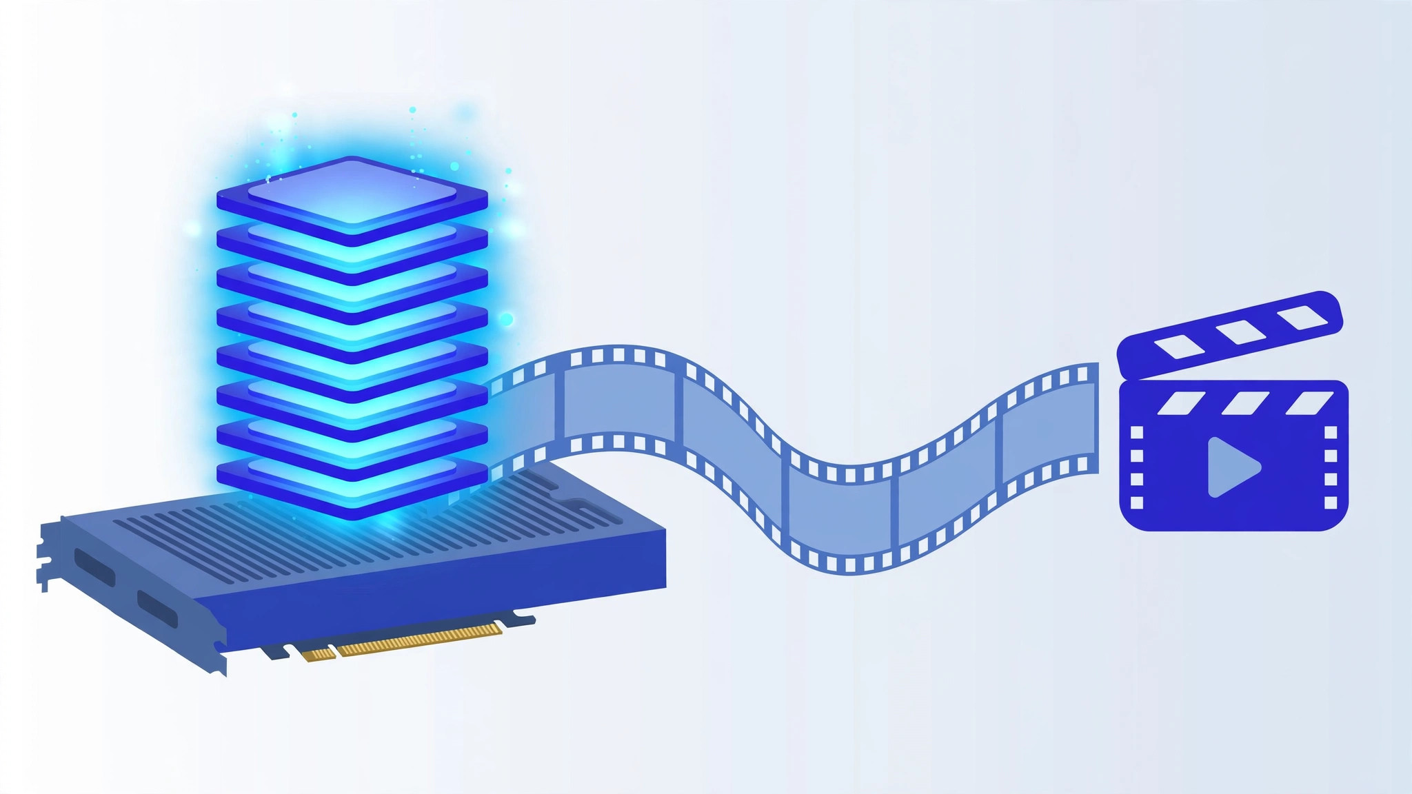 graphics card VRAM memory for ai video generation